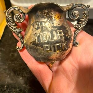 Antique toothpick holder